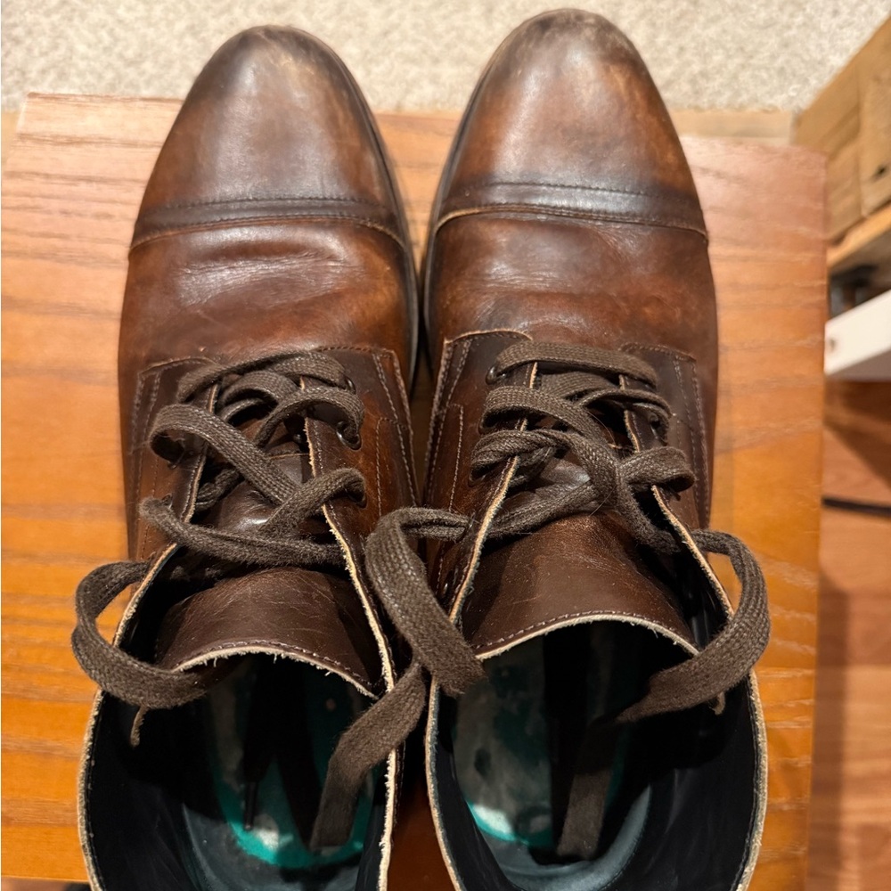 Thursday Boot Company Dark Brown Leather Boots - Picture 2 of 7